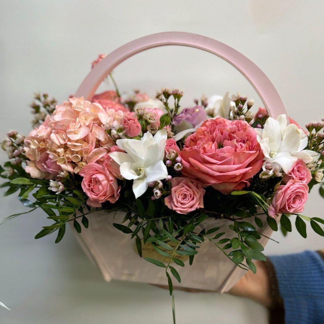 Корзина Розовые Мечты